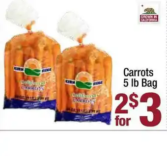 Super King Markets Carrots 5lb Bag offer