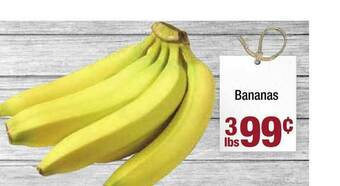 Super King Markets Bananas offer