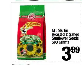 Super King Markets Mr. Martin Roasted & Salted Sunflower Seeds offer