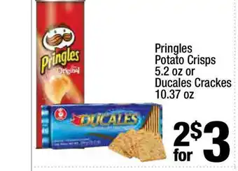 Super King Markets Pringles Potato Crisps Or Ducales Crackers offer