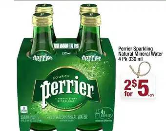 Super King Markets Perrier Sparkling Natural Mineral Water offer