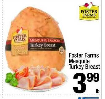 Super King Markets Foster Farms Mesquite Turkey Breast offer