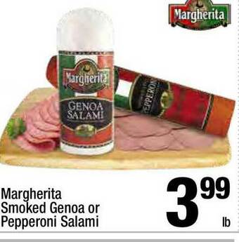 Super King Markets Margherita Smoked Genoa Or Pepperoni Salami offer