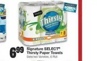 Thirsty Paper Towels