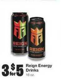 Reign Energy Drinks