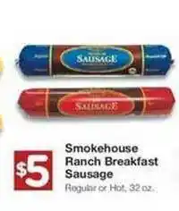 United Supermarkets Smokehouse Ranch Breakfast Sausage offer
