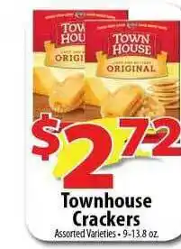 Wholesale Food Outlet Townhouse Crackers offer