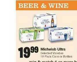United Supermarkets Michelob Ultra offer