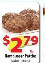 Wholesale Food Outlet Hamburger Patties offer