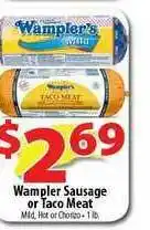 Wholesale Food Outlet Wamper Sausage Or Taco Meat offer