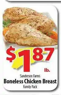 Wholesale Food Outlet Boneless Chicken Breast offer