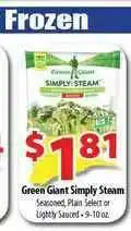 Green Giant Simply Steam