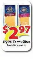 Crystal Farms Slices