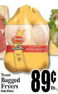 Baja Ranch Tyson Bagged Fryers offer