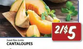 Breaux Mart Cantaloupes offer