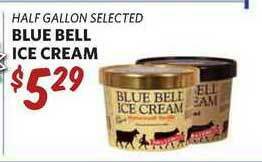 Breaux Mart Blue Bell Ice Cream offer