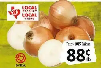 Brookshire Brothers Texas 1015 Onions offer