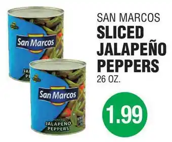 San Marcos Sliced Jalapeno Peppers