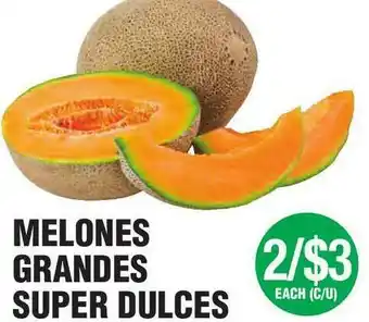 Carnicerias Jimenez Melones Grandes Super Dulces offer