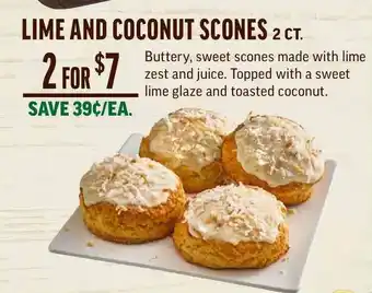 Central Market Lime And Coconut Scones offer