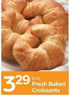 Edwards Food Giant Fresh Baked Croissants offer
