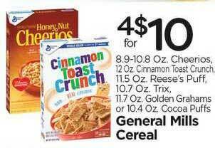 Edwards Food Giant General Mills Cereal offer