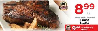 Edwards Food Giant T-Bone Steaks offer