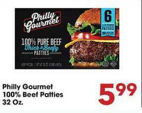Fairplay Philly Gourmet 100% Beef Patties offer