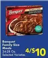 Fairplay Banquet Family Size Meals offer