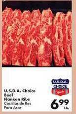 Fairplay U.s.d.a. Choice Beef Flanken Ribs offer