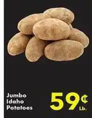 Fairplay Jumbo Idaho Potatoes offer