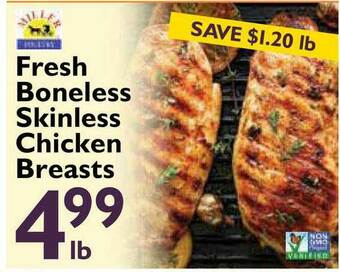 Festival Foods Fresh Boneless Skinless Chicken Breasts offer