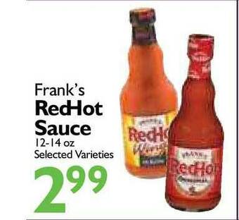 Festival Foods Frank's RedHot Sauce offer