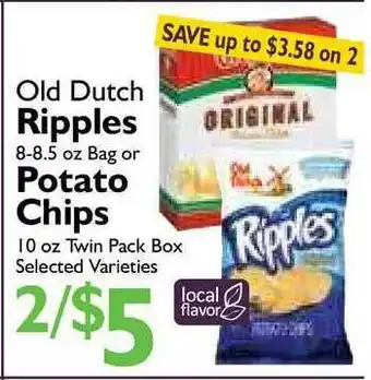 Festival Foods Old Dutch Ripples Or Potato Chips offer