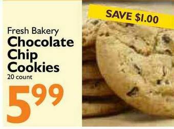 Festival Foods Fresh Bakery Chocolate Chip Cookies offer