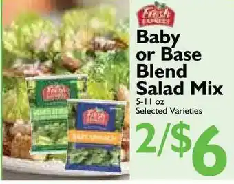 Festival Foods Baby Or Base Blend Salad Mix offer