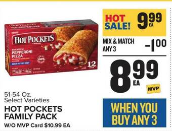 Food Lion Hot Pockets Family Pack offer