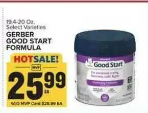 Food Lion Gerber Good Start Formula offer