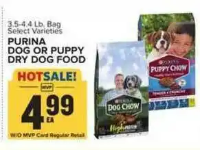 Food Lion Purina Dog Or Puppy Dry Dog Food offer