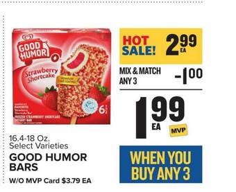 Food Lion Good Humor Bars offer