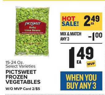 Food Lion Pictsweet Frozen Vegetables offer