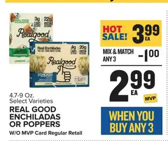 Food Lion Real Good Enchiladas Or Poppers offer