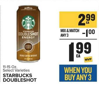 Food Lion Starbucks Doubleshot offer
