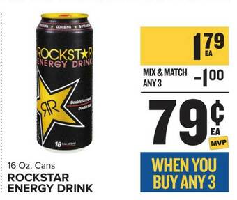 Food Lion Rockstar Energy Drink offer