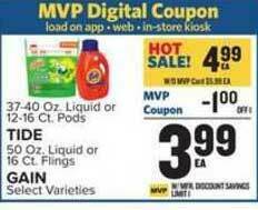 Food Lion Tide Or Gain offer