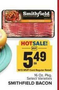 Food Lion Smithfield Bacon offer