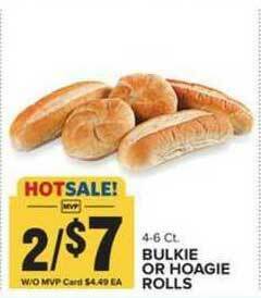 Food Lion Bulkie Or Hoagie Rolls offer