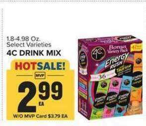 Food Lion 4C Drink Mix offer