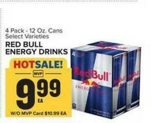 Food Lion Red Bull Energy Drinks offer