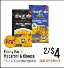 Haggen Food Funny Farm Macaroni & Cheese offer